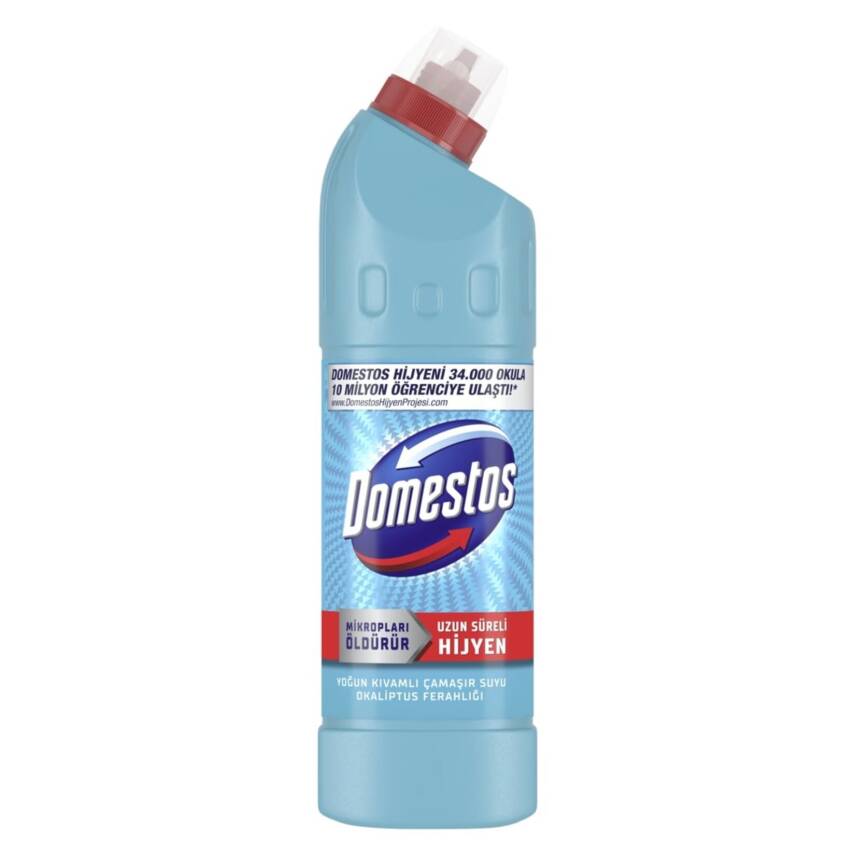 Domestos Yoğun Kıvamlı Çamaşır Suyu Okaliptüs Ferahlığı 750 ml - 1