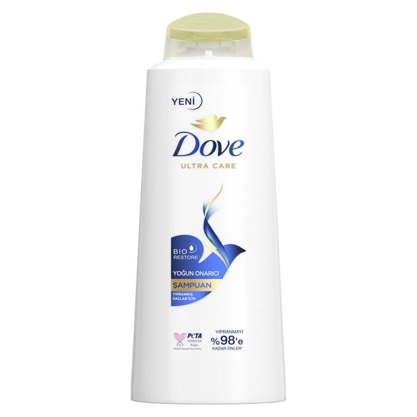 Dove Şampuan Yıpranmış Saçlar İçin Yoğun Onarıcı 600 ML - 1