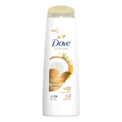 Dove Ultra Care Saç Bakım Şampuanı Güçlendirici Bakım Hindistan Cevizi Yağı 400 ml - Dove