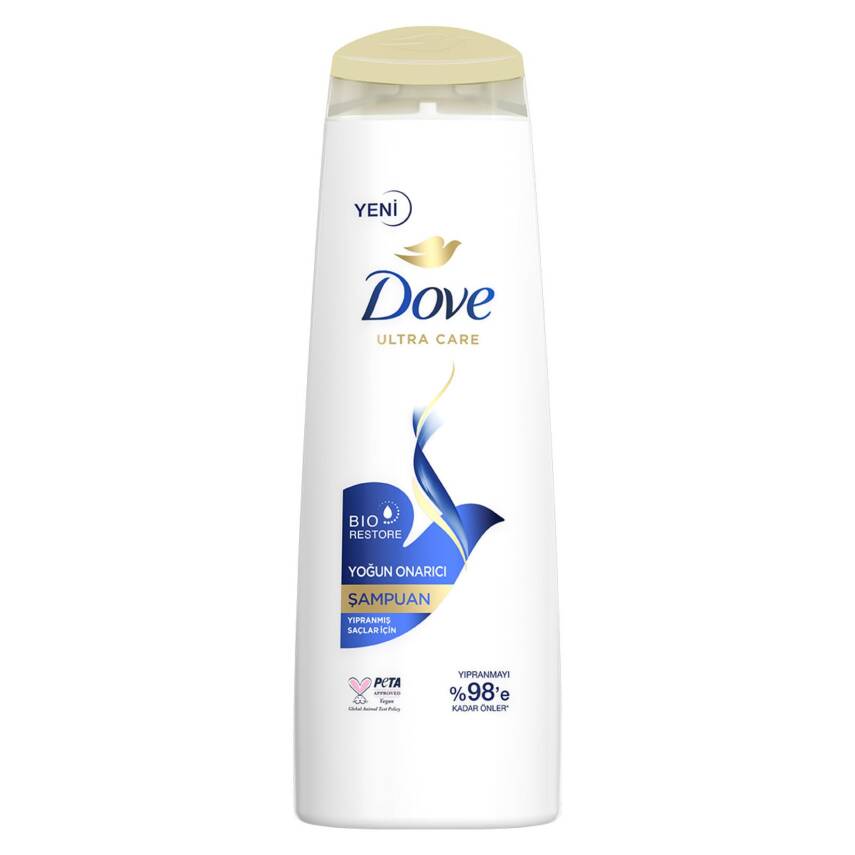 Dove Ultra Care Saç Bakım Şampuanı Yoğun Onarıcı Yıpranmış Saçlar İçin 400 Ml - 1