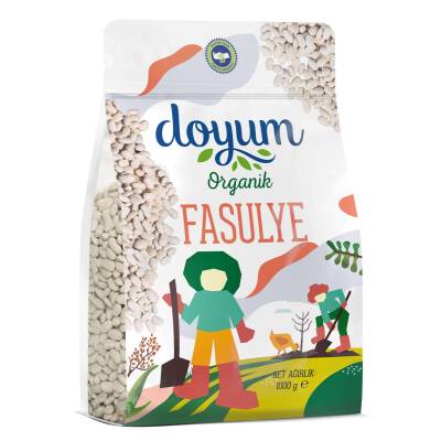 Doyum Organik Fasulye 1 Kg - Doyum