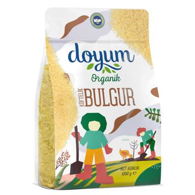 Doyum Organik Köftelik Bulgur 1 Kg - Doyum