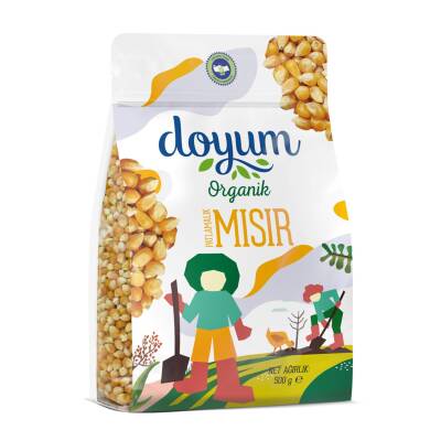 Doyum Organik Patlamalık Mısır 500 G - Doyum