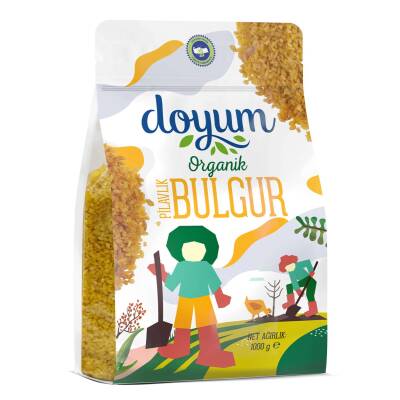 Doyum Organik Pilavlık Bulgur 1 Kg - Doyum