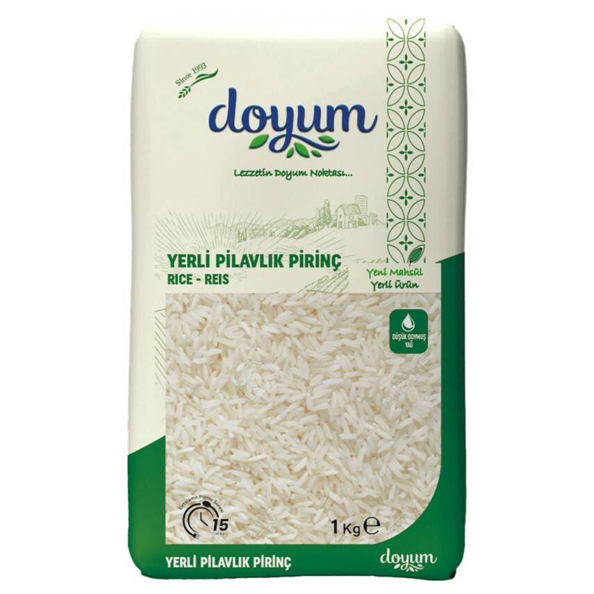 Doyum Yerli Pilavlık Pirinç 1 Kg - 1