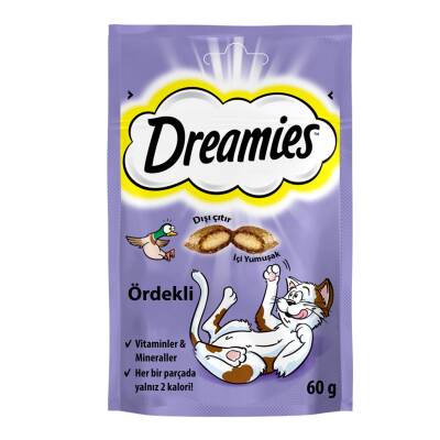 Dreamies Ördekli Kedi Ödül Maması 60 G - Dreamies