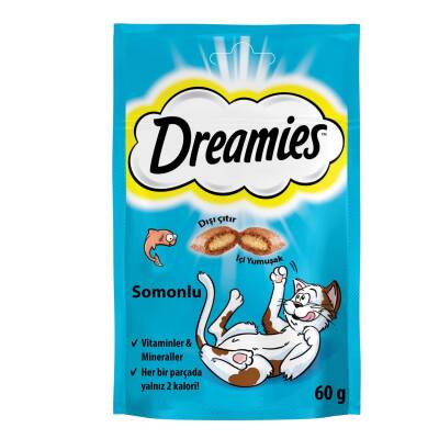 Dreamies Somonlu Kedi Ödül Maması 60 G - Dreamies