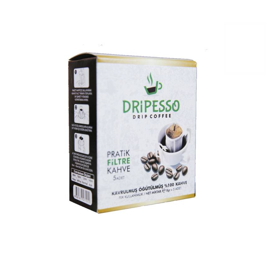 Dripesso Pratik Filtre Kahve 5 x 8 G - 1