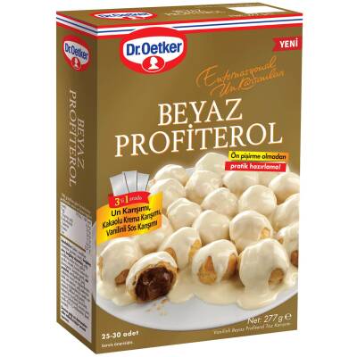 Dr.Oetker Beyaz Profiterol 277 G - Dr.Oetker