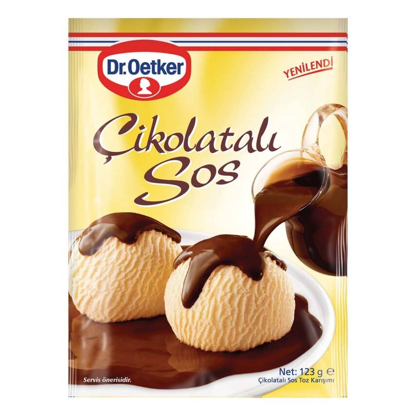 Dr.Oetker Çikolatalı Tatlı Sos 123 G - 1