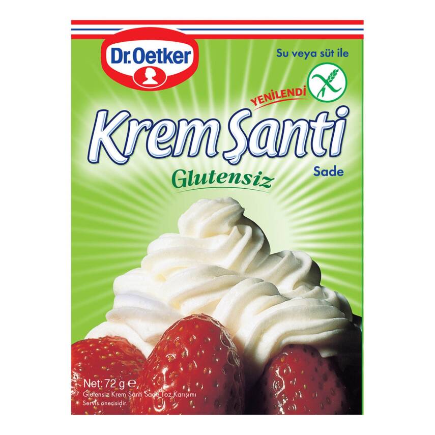 Dr.Oetker Glutensiz Krem Şanti 72 G - 1