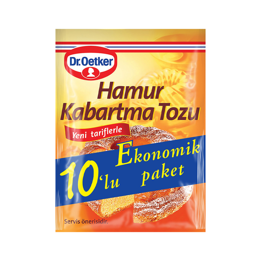 Dr.Oetker Hamur Kabartma Tozu 10'lu Paket 100 G - 1