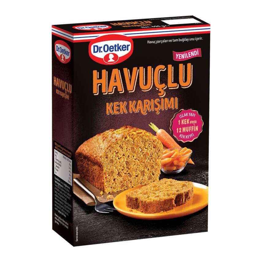 Dr.Oetker Havuçlu Kek Karışımı 496 G - 1