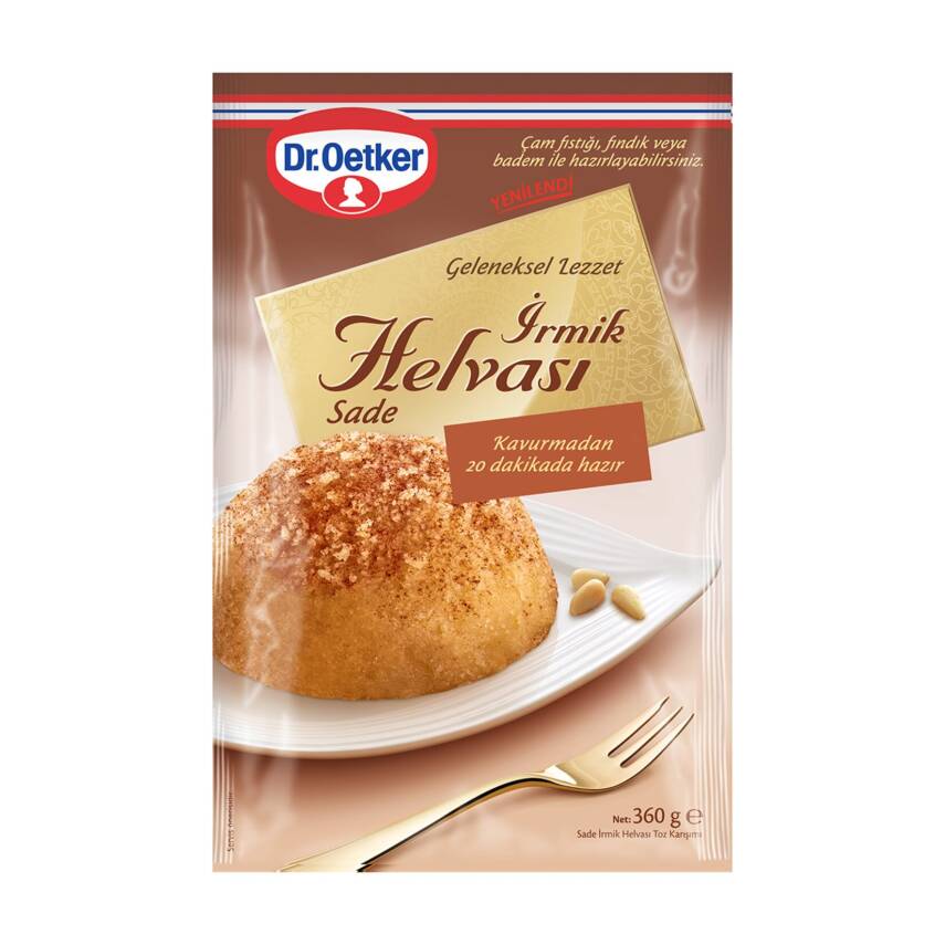 Dr.Oetker İrmik Helvası Sade 360 G - 1