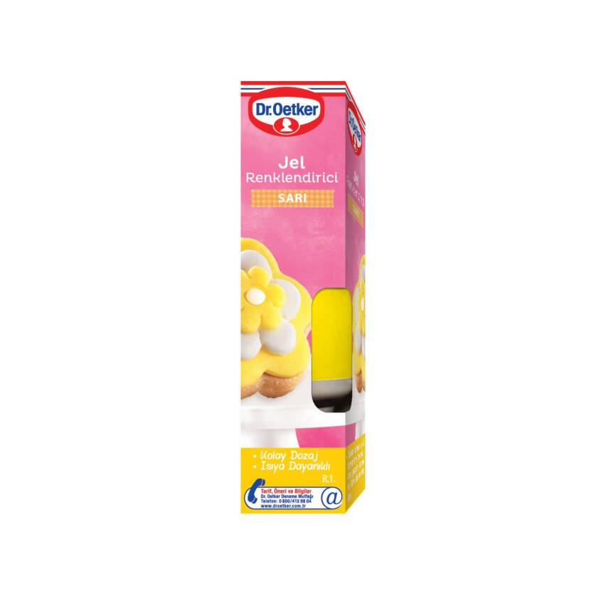 Dr.Oetker Jel Renklendirici Sarı 10 G - 1