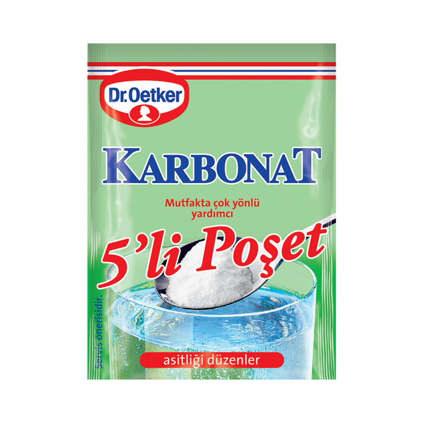 Dr.Oetker Karbonat 5'li Paket 25 G - 1