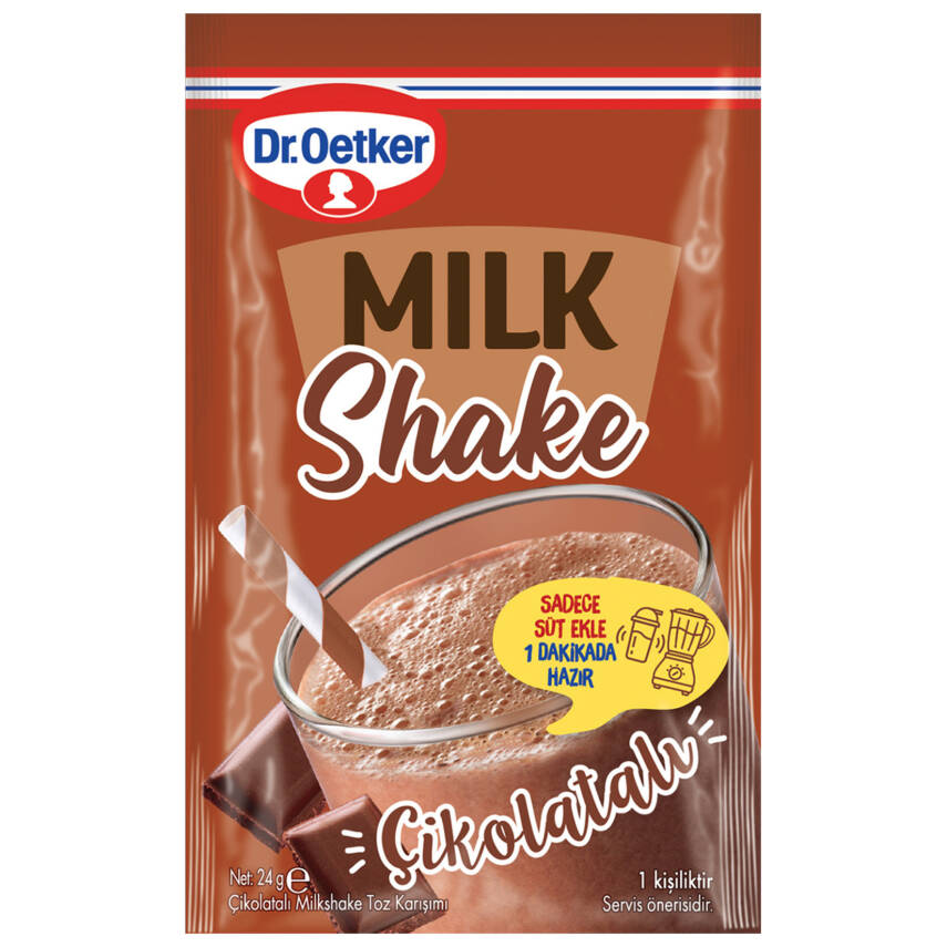 Dr.Oetker Milkshake Çikolatalı 24 G - 1