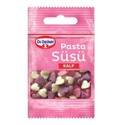Dr.Oetker Pasta Süsü Kalp 10 G - Dr.Oetker