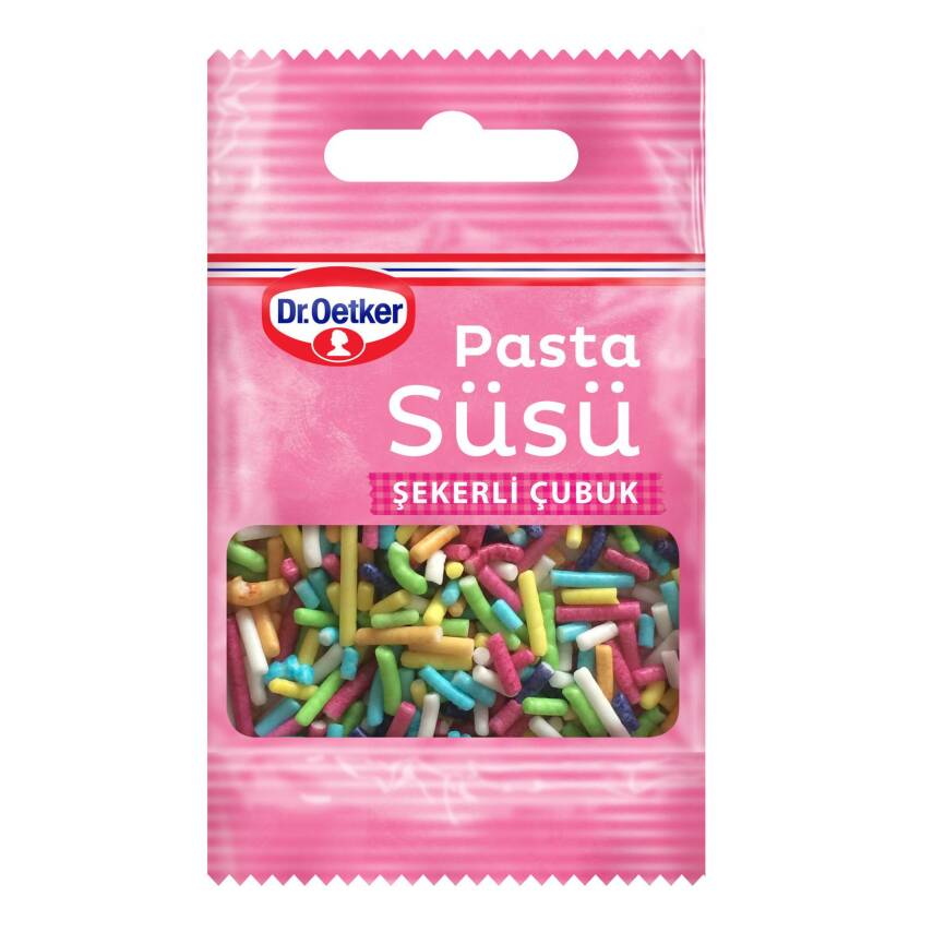 Dr.Oetker Pasta Süsü Şekerli Çubuk 10 G - 1