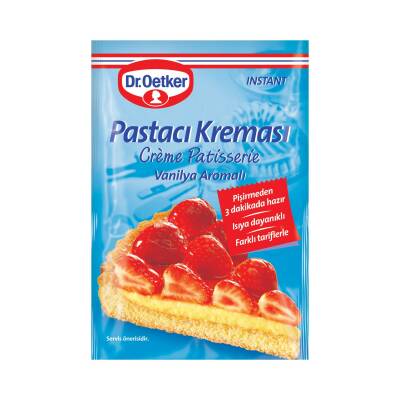 Dr.Oetker Pastacı Kreması Instant Vanilya Aromalı 55 G - Dr.Oetker