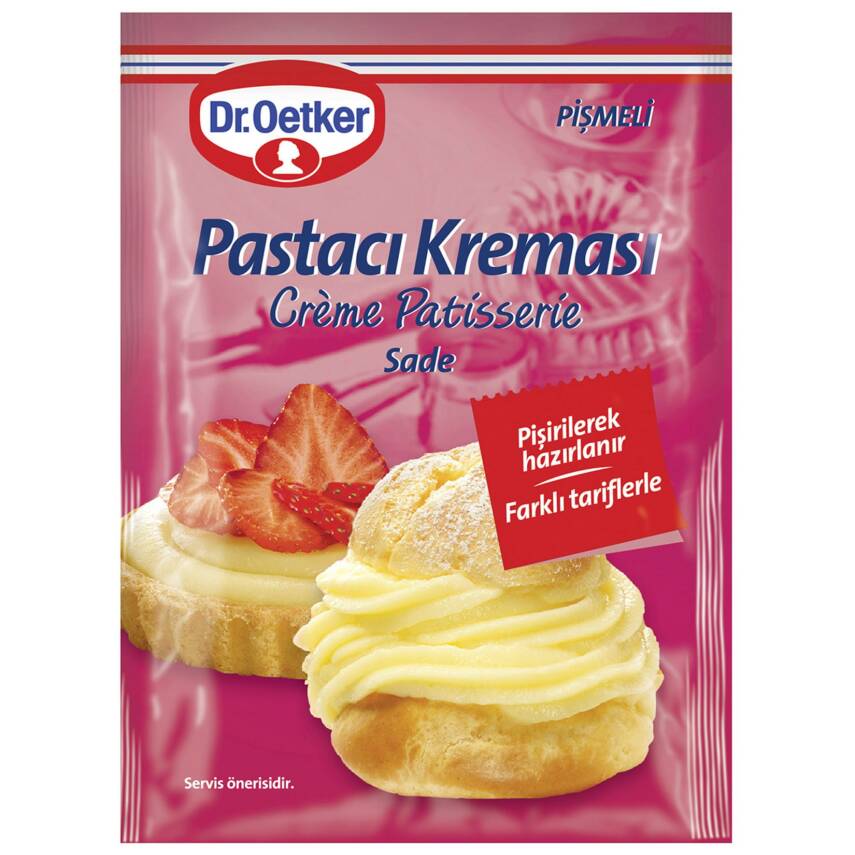 Dr.Oetker Pastacı Kreması Pişmeli Toz Karışım 156 G - 1