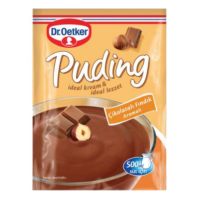 Dr.Oetker Puding Çikolata Fındıklı 102 G - Dr.Oetker
