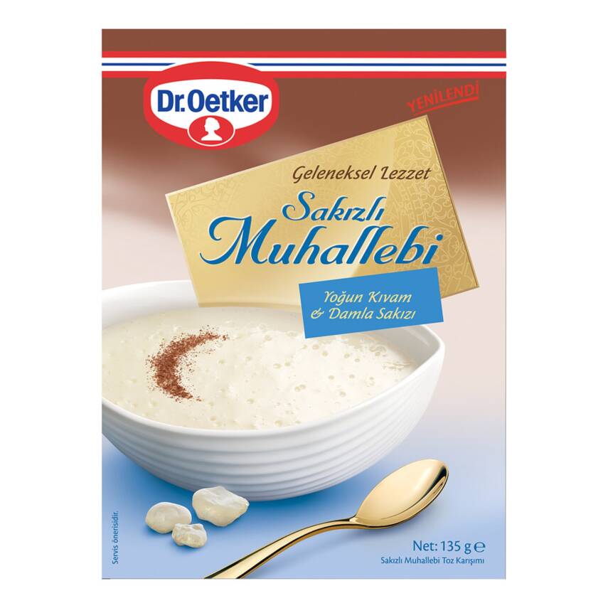 Dr.Oetker Sakızlı Muhallebi 135 G - 1