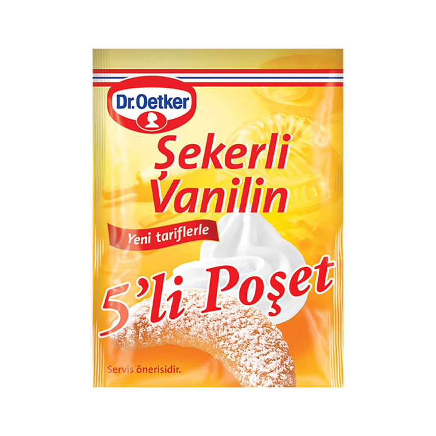 Dr.Oetker Şekerli Vanilin 5'li Paket 25 G - 1