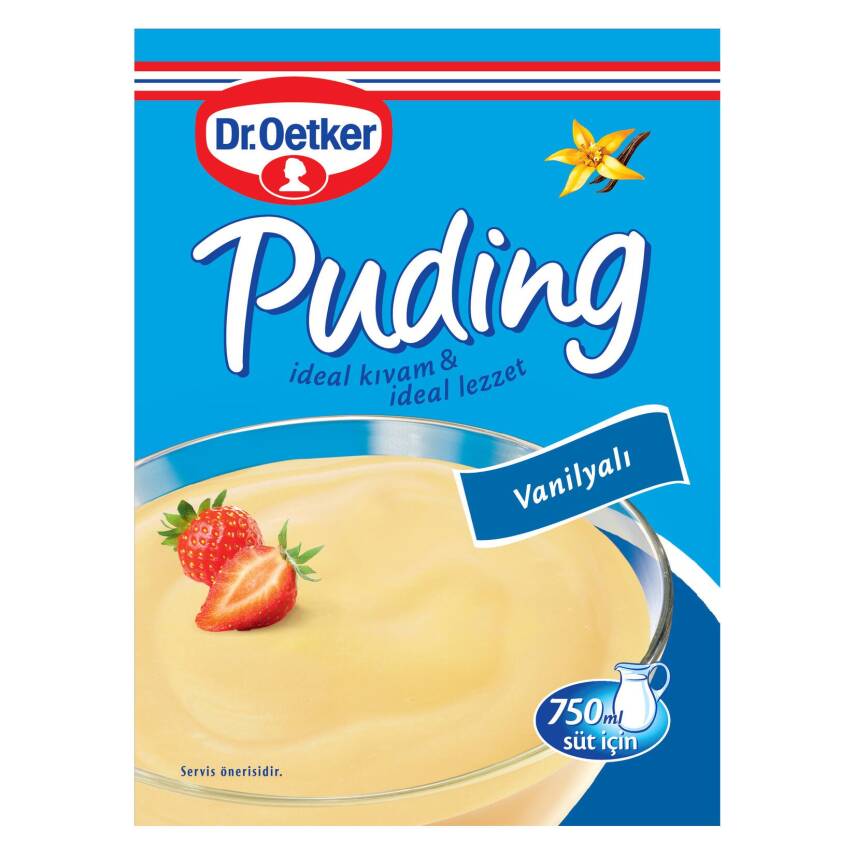 Dr.Oetker Vanilyalı Puding Toz Karışımı 120 G - 1