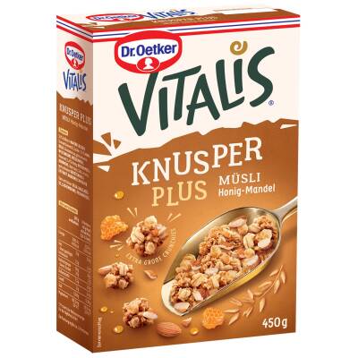 Dr.Oetker Vitalis Knusper Plus Bal Bademli 450 G - Dr.Oetker