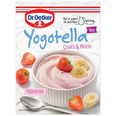 Dr.Oetker Yogotella Çilekli & Muzlu 68 G - Dr.Oetker