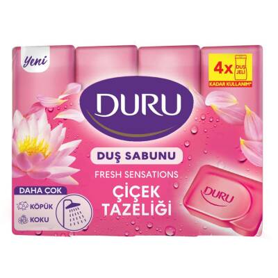 Duru Fresh Duş Sabunu Çiçek Tazeliği 4X150 G - Duru