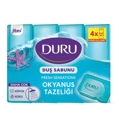 Duru Fresh Duş Sabunu Okyanus Esintisi 4X150 G - Duru