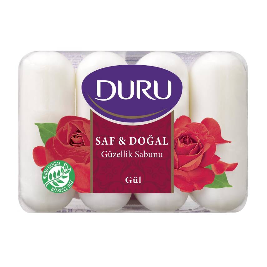 Duru Güzellik Sabunu Saf&doğal Gül 4X70 G - 1