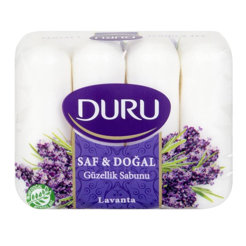 Duru Güzellik Sabunu Saf&doğal Lavanta 4X70 G - 1