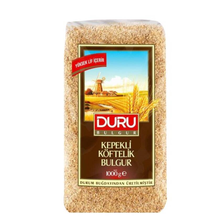 Duru Kepekli Köftelik Bulgur 1 Kg - 1