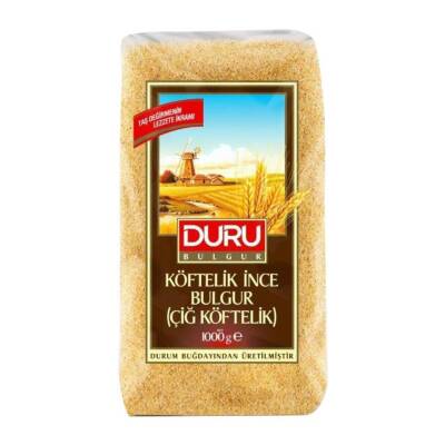 Duru Köftelik İnce Bulgur (Çiğköftelik) 1 Kg - Duru