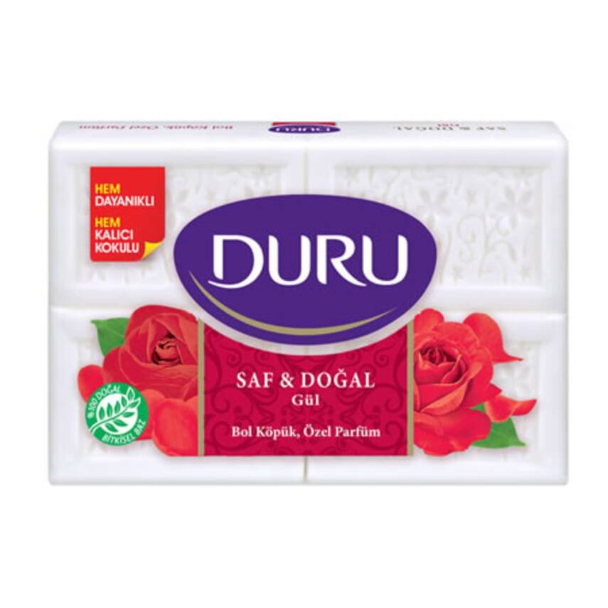 Duru Saf&Doğal Gül Kalıp Sabun 600 G - 1