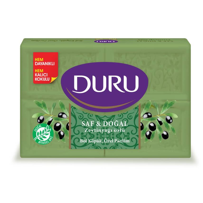 Duru Saf&Doğal Yeşil Zeytinyağlı Sabun 600 G - 1