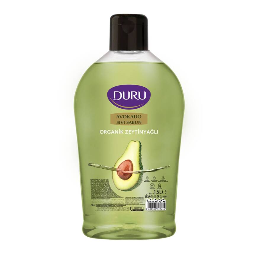Duru Sıvı Sabun Avokado Yağı 1,5L - 1