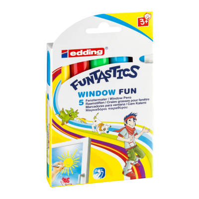 Edding Funtastics 5'li Cam Kalemi Seti - Edding