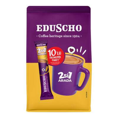Eduscho 2si 1 Arada Kahve Paket 10 x 11 G - Eduscho