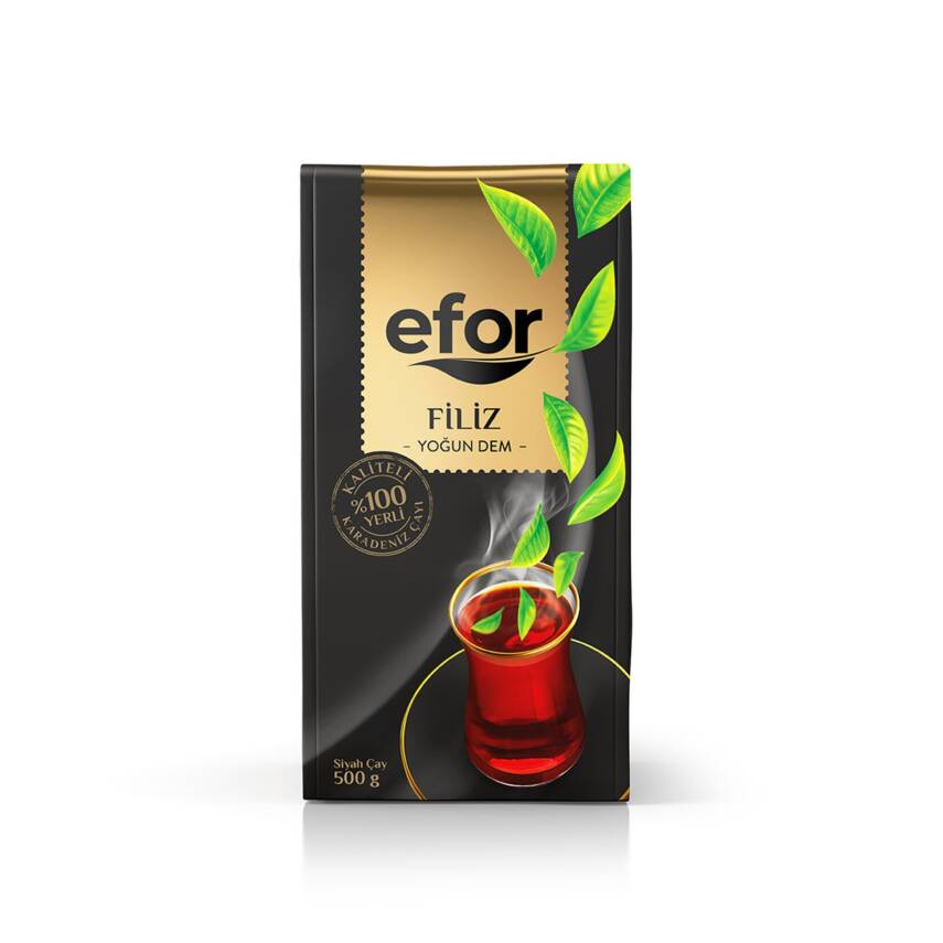 Efor Filiz Yoğun Dem Siyah Çay 500 G - 1