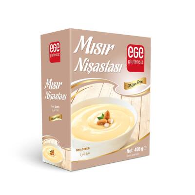 Ege Glutensiz Mısır Nişastası 400 G - Ege Glutensiz