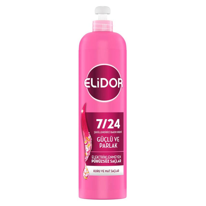 Elidor 7/24 Elektriklenme Önyelici Kuru Mat Saçlar 240 Ml - 1