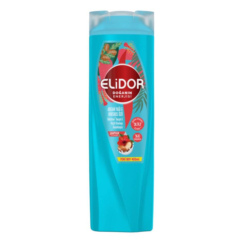 Elidor Argan Yağı & Hibiskus Şampuan 400 Ml - 1