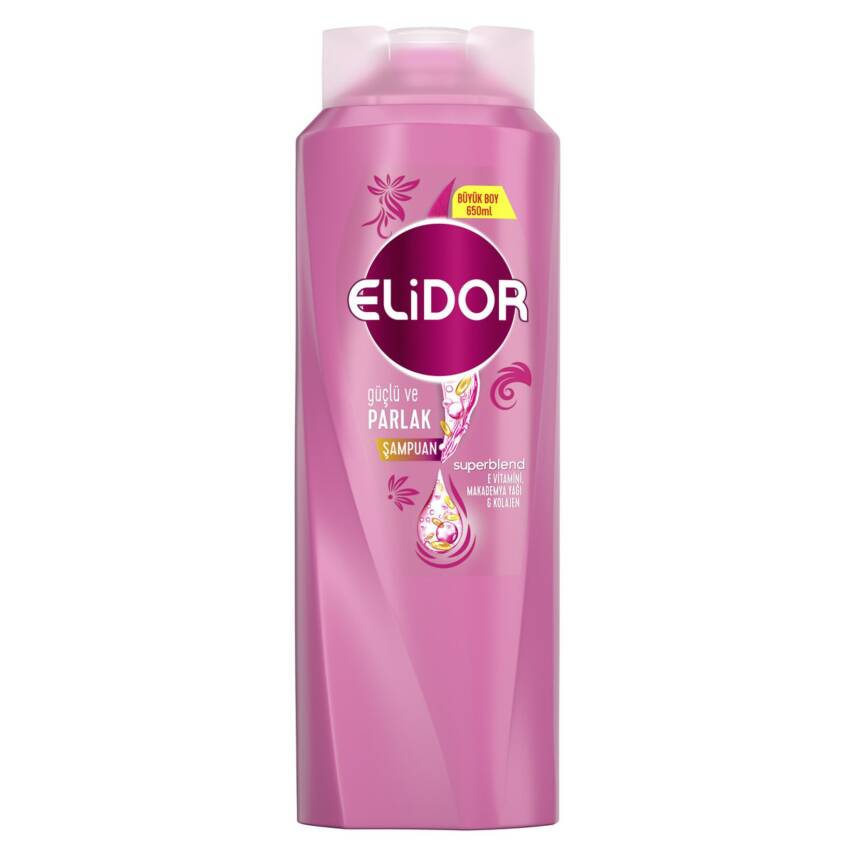 Elidor Güçlü ve Parlak Şampuan 650 Ml - 1