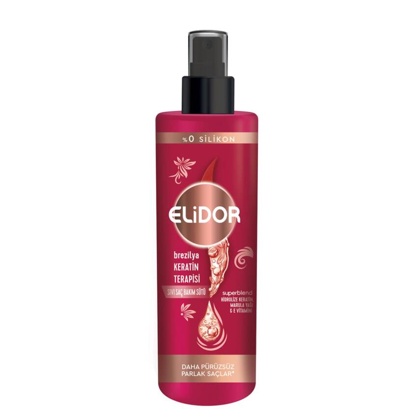 Elidor Saç Bakım Sütü Brezilya Keratin Terapisi 200 Ml - 1
