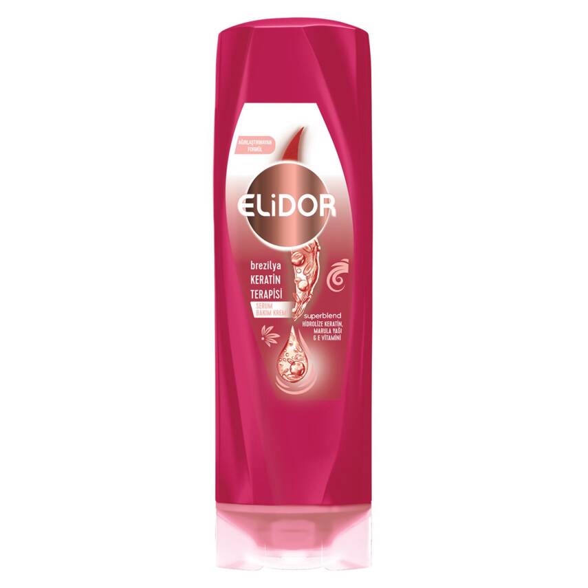 Elidor Serum Bakım Kremi Brezilya Keratin Terapisi 350 ml - 1