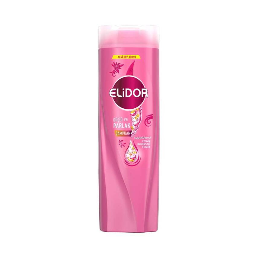 Elidor Superblend Saç Bakım Şampuanı Güçlü & Parlak 400 Ml - 1